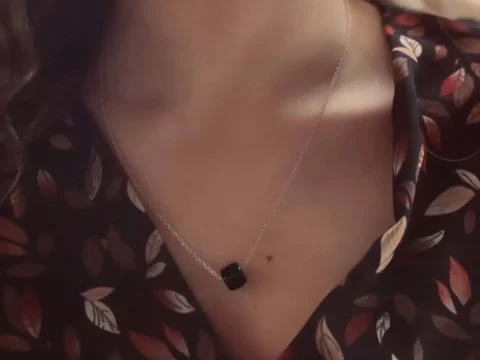Cube necklace
